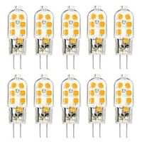 Ywxlight 10 stks g4 3 w 200-300lm 12led led bi-pin lichten 2835 smd warm wit cool wit natuurlijke witte led maïs lamp kroonluchter lamp ac 12 v Lightinthebox