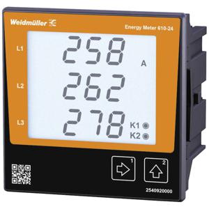 Weidmüller ENERGY METER 610-24 Digitaal inbouwmeetapparaat