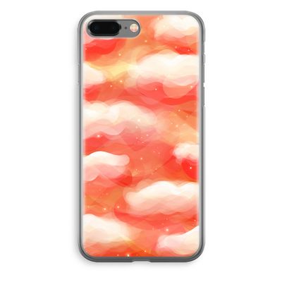 Lichte Wolken: iPhone 8 Plus Transparant Hoesje