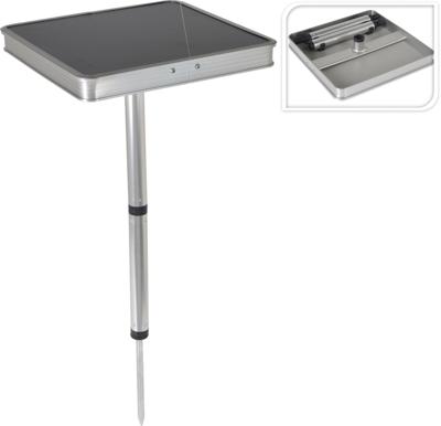 Redcliffs Campingtafel 26x26x43cm grijs