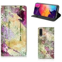 Bookcase Samsung Galaxy A50 Letter Painting
