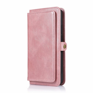 iPhone 15 Plus hoesje - Bookcase - Afneembaar 2 in 1 - Backcover - Pasjeshouder - Portemonnee - Kunstleer - Rose Goud