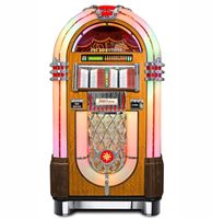 Rock-Ola Bubbler 200 Selecties 45 Toeren Vinyl Jukebox - John Papa Exclusive UPGRADE - thumbnail
