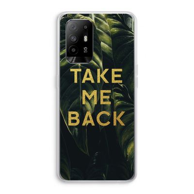 Take me back: Oppo A95 5G Transparant Hoesje