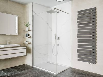 HSK Walk in Pro inloopdouche 140x200cm Helder glas/RVS