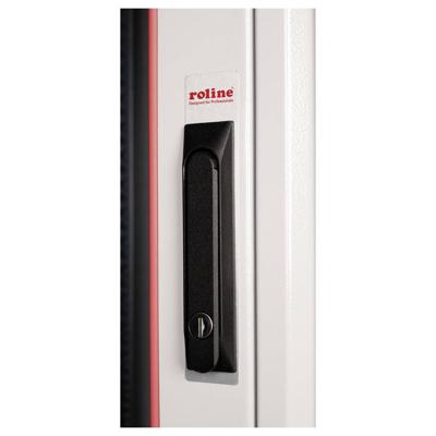 ROLINE 19-inch netwerkkast Basic 22 U, 800x800 BxD Glazen deur grijs ROLINE 19-inch netwerkkast Basic 22 U, 800x800 BxD Glazen deur grijs