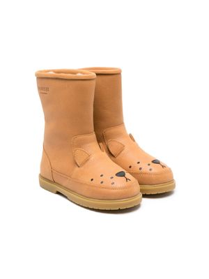 Donsje bottes Wadudu Classic à doublure lainée - Marron