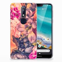 Nokia 7.1 | TPU Case | Bosje Bloemen