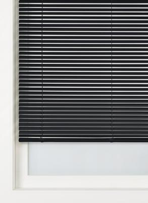 HEMA Jaloezie aluminium zijdeglans zwart (zwart)