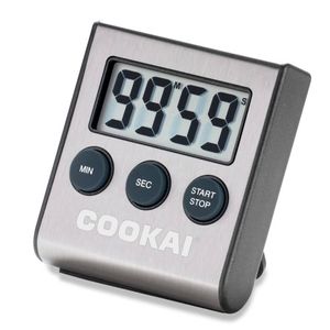 Cookai - Digitale Timer, RVS, Grijs - Cookai
