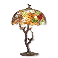 A TIFFANY STYLE TABLE LAMP A TIFFANY STYLE TABLE LAMP