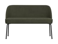 WOOOD Eetkamerbank 'Vogue' Woven, kleur Warm Groen