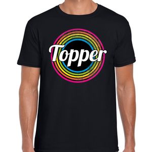 Topper fan t-shirt zwart voor heren - Toppers