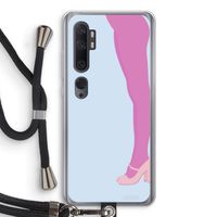 Pink panty: Xiaomi Mi Note 10 Transparant Hoesje met koord