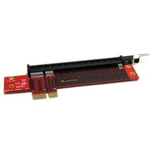 StarTech.com PCI Express X1 naar X16 Low-Profile Slotverlenging Adapter