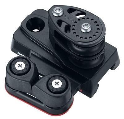 Harken 32mm Bb 4:1 Dub. Eindcontrol + Klem(2) Default