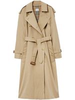 Burberry trench oversize à taille ceinturée - Tons neutres