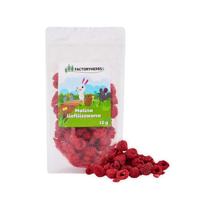 FACTORY HERBS Freeze-dried raspberries - snack voor knaagdieren en konijnen - 10g