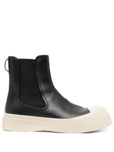 Marni bottines chelsea Pablo en cuir - Noir