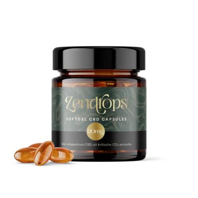 Eureleaf Zendrops capsules 20mg