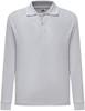 Fruit Of The Loom F504K Kids´ Long Sleeve 65/35 Polo - Heather Grey - 104