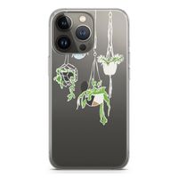 Hang In There: iPhone 13 Pro Transparant Hoesje