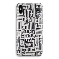 Moroccan Print: iPhone Xs Volledig Geprint Hoesje