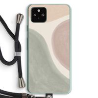 Geo #6: Pixel 5a 5G Transparant Hoesje met koord