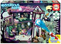 Puzzel Spookhuis - EDUCA - Mysterieuze puzzel 100 stukjes zachtpaars