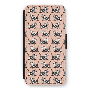 Zwarte poes: iPhone 11 Flip Hoesje