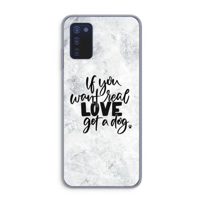 Partner in crime: Samsung Galaxy A03s Transparant Hoesje