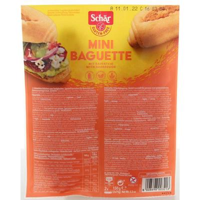 Dr Schar Baguette mini 2 stuks