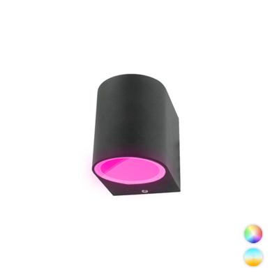 Novo Smart LED schuttinglamp RGBW IP44 5Watt dimbaar rond down