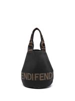 Fendi Pre-Owned sac à main Ottoman (années 2000) - Noir