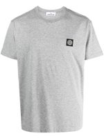 Stone Island t-shirt à patch logo - Gris - thumbnail