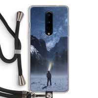 Wanderlust: OnePlus 8 Transparant Hoesje met koord