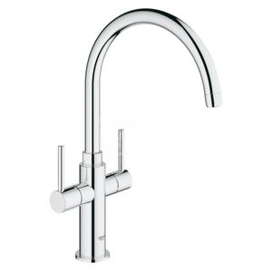 Grohe Ambi Cosmopolitan tweegreeps keukenmengkraan chroom 30190000