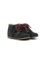 Pom D'api bottines en daim à lacets - Vert - thumbnail