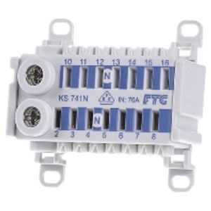 KLS N 35-SL  - Feed-through terminal block KLS N 35-SL