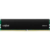 Crucial 32 gb ddr4-3200 (2x 16 gb) dual-kit werkgeheugen (zwart, cp2k16g4dfra32a, pro, xmp 2.0 )