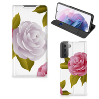 Samsung Galaxy S21 Plus Smart Cover Roses