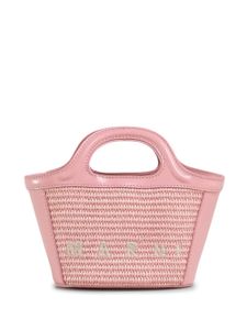 Marni mini sac cabas Tropicalia Micro - Rose