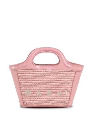 Marni mini sac cabas Tropicalia Micro - Rose