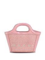 Marni mini sac cabas Tropicalia Micro - Rose - thumbnail