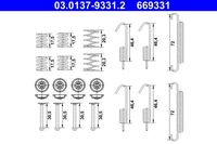 Toebehoren, parkeerremschoen 03013793312