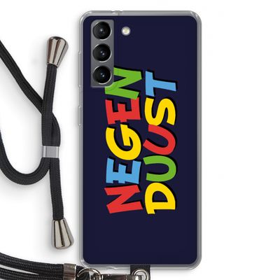 90's One: Samsung Galaxy S21 Transparant Hoesje met koord