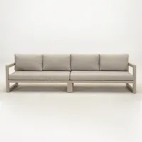 Grosso 4-zits bank beige