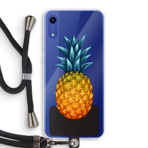 Grote ananas: Honor Play 8A Transparant Hoesje met koord