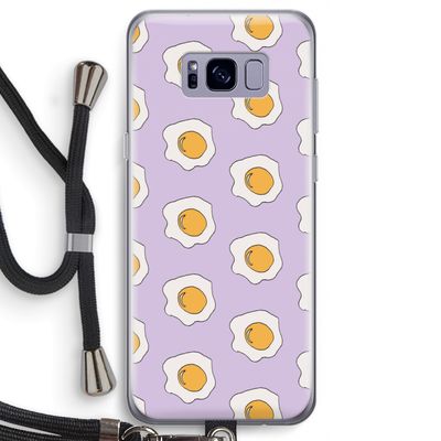 Bacon to my eggs #1: Samsung Galaxy S8 Transparant Hoesje met koord