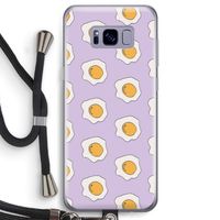 Bacon to my eggs #1: Samsung Galaxy S8 Transparant Hoesje met koord